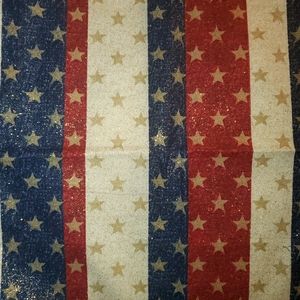 Patriotic table runner